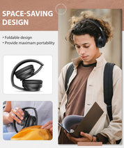 Rockpapa E7 Foldable Headphones Wireless Bluetooth for Adults Kids