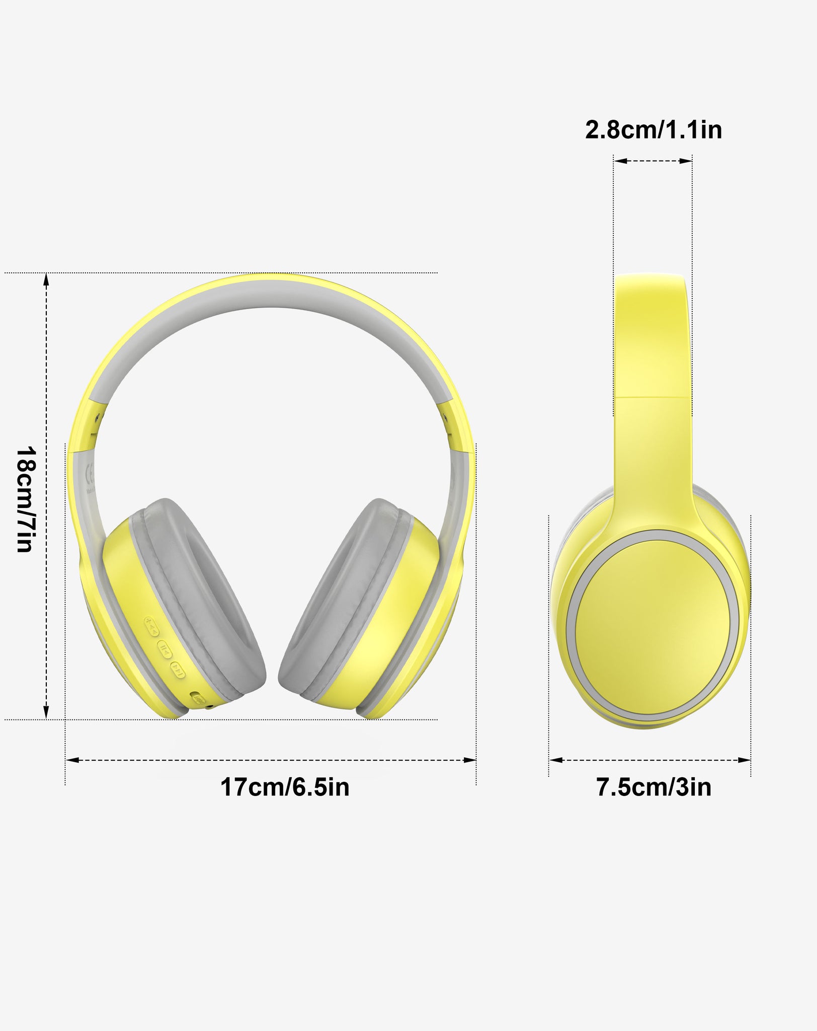 Rockpapa E9 Foldable Bluetooth Headphones Wireless with Bag